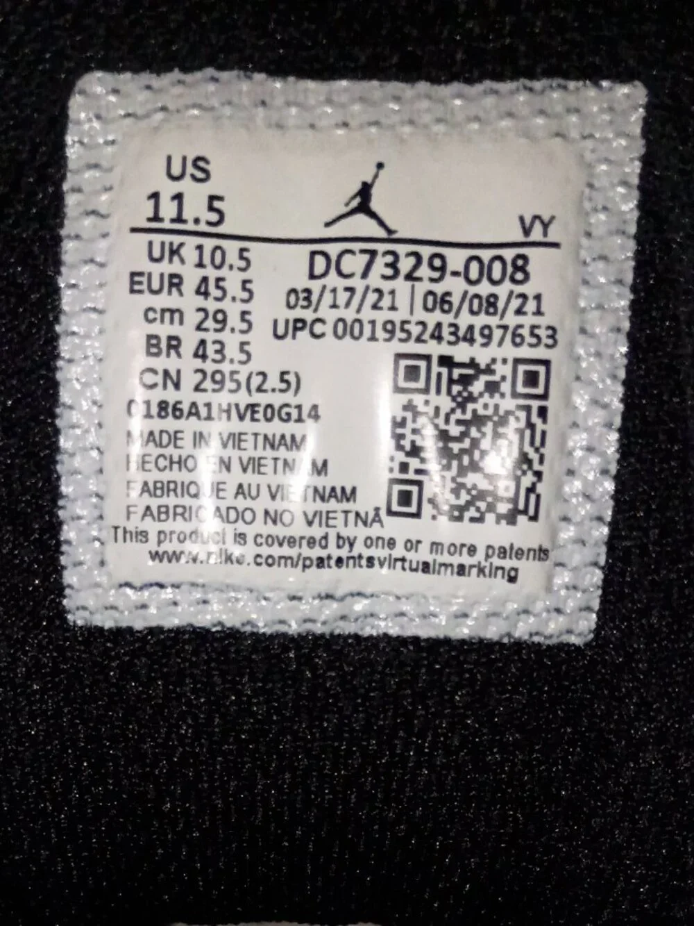 Jordan Flightclub 91 (Black, Orange and Blue)